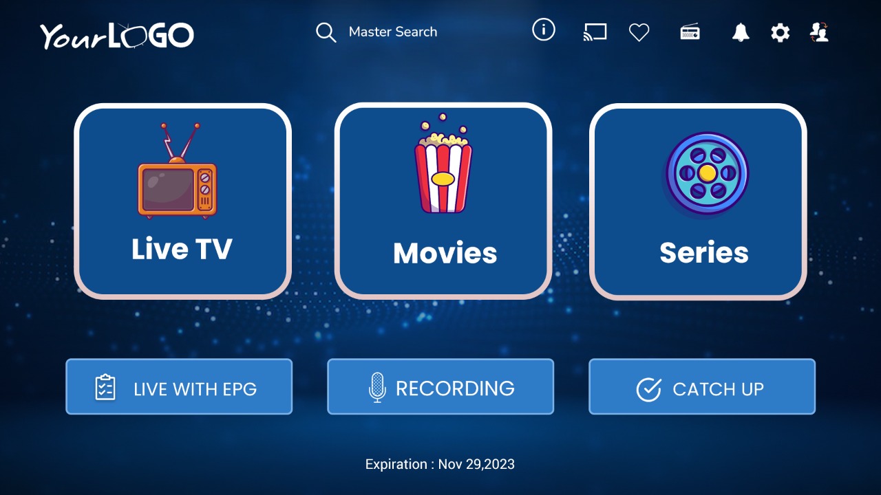 Themes IPTV Stream Player
